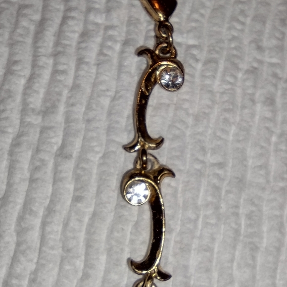 Vintage gold and diamond bracelet - Picture 7 of 16